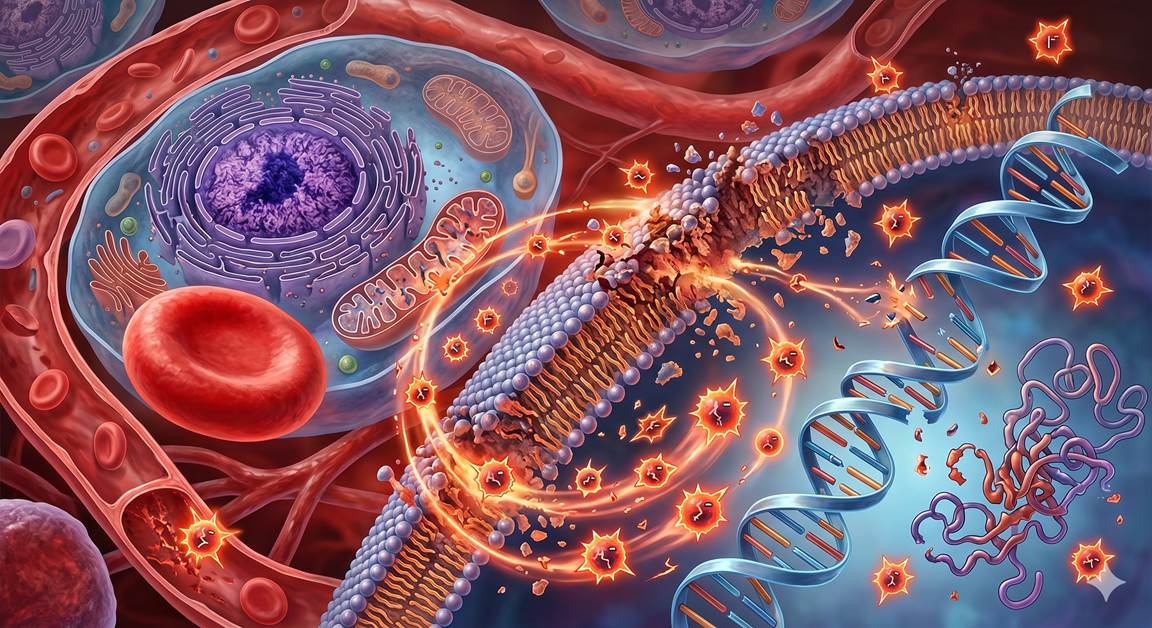 The Hidden Damage of Free Radicals — And How Antioxidants Help Protect Your Body
