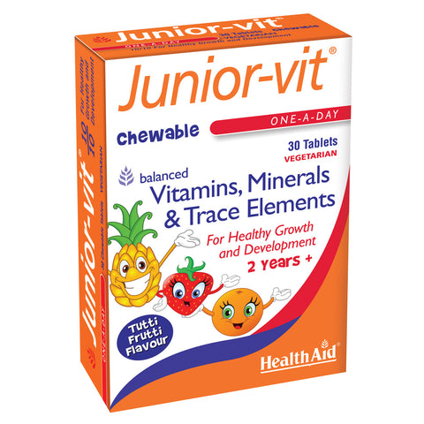 Junior-vit® - Chewable (Tutti-fruity Flavour) Tablets