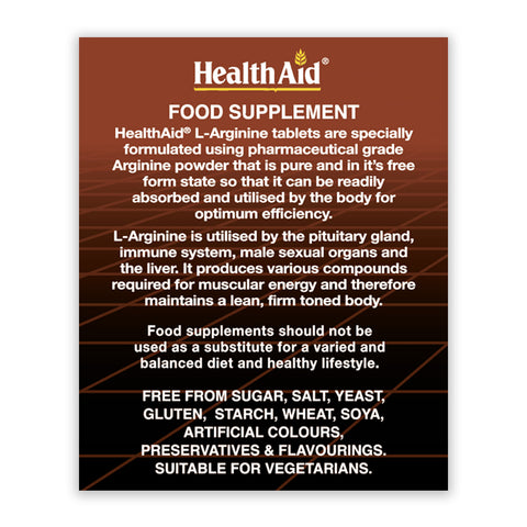 L-Arginine 500mg Tablets