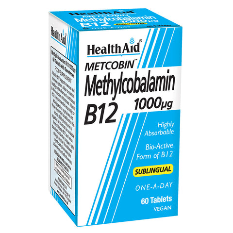 Methylcobalamin Metcobin⢠1000mcg Tablets - HealthAid