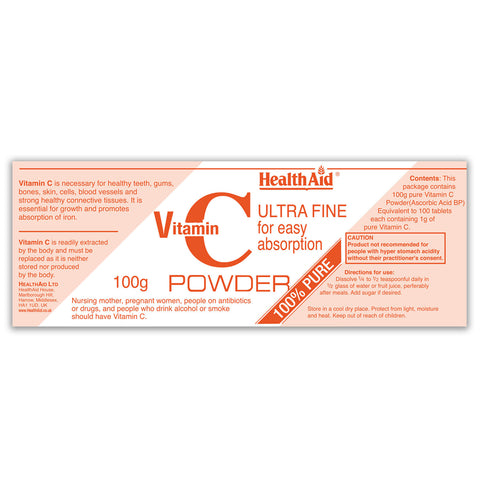 Vitamin C 100% Pure Ultrafine Powder