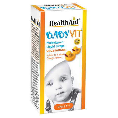 Baby Vit® - Orange Flavour Drops - HealthAid