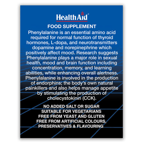 DL-Phenylalanine (DLPA) 500mg Tablets