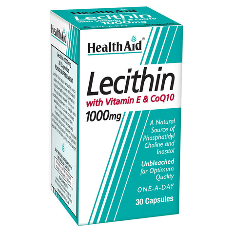 Lecithin 1000mg Capsules - HealthAid
