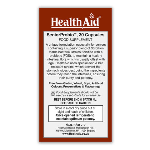 SeniorProbioâ„¢ Vegicaps - HealthAid