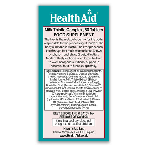 Milk Thistle Complex Tablets