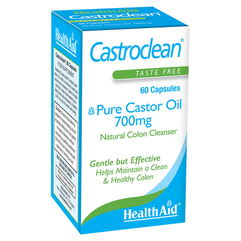 Castroclean (Castor Oil) 700mg Capsules
