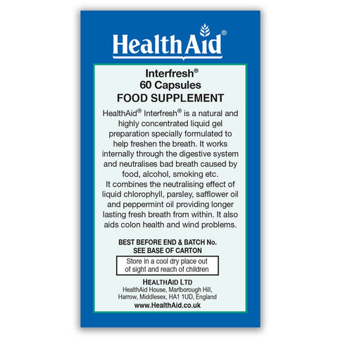 Interfresh® Capsules - HealthAid