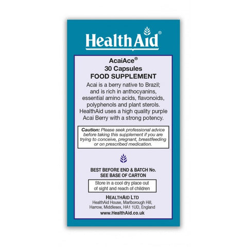 AcaiAceĀ® Capsules - HealthAid
