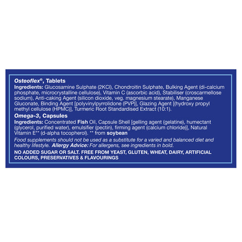 Osteoflex & Omega 3 Tablets & Caspules