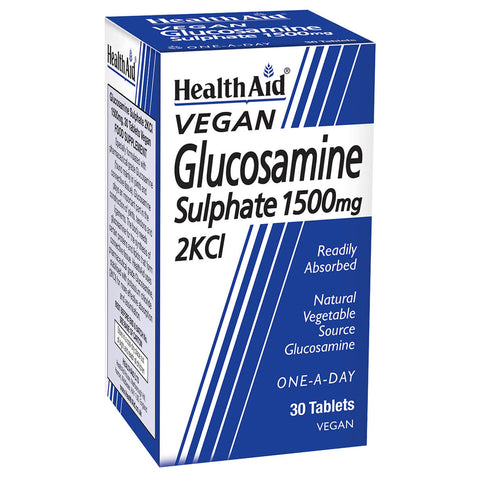 Glucosamine Sulphate 1500mg 2KCl Tablets - HealthAid