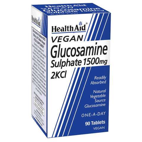 Glucosamine Sulphate 1500mg 2KCl Tablets - HealthAid