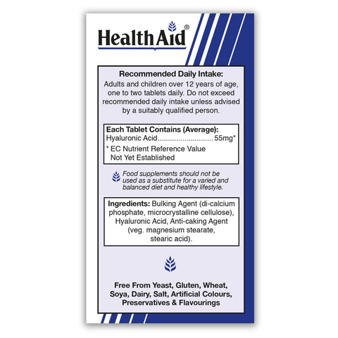 Hyaluronic Acid - HealthAid