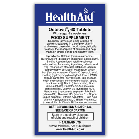 OsteovitĀ® Tablets - HealthAid