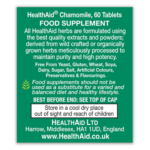 Chamomile 2240mg Tablets