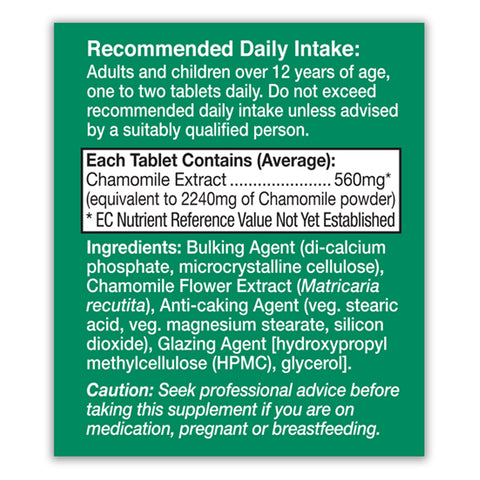 Chamomile 2240mg Tablets