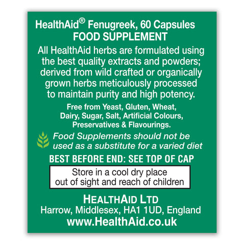 Fenugreek 300mg Capsules