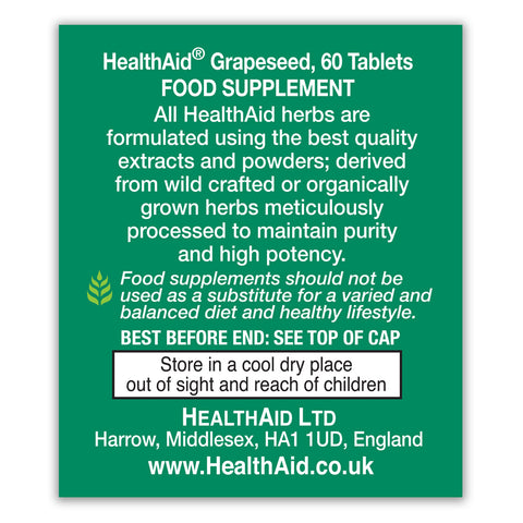 Grapeseed Extract 100mg Tablets