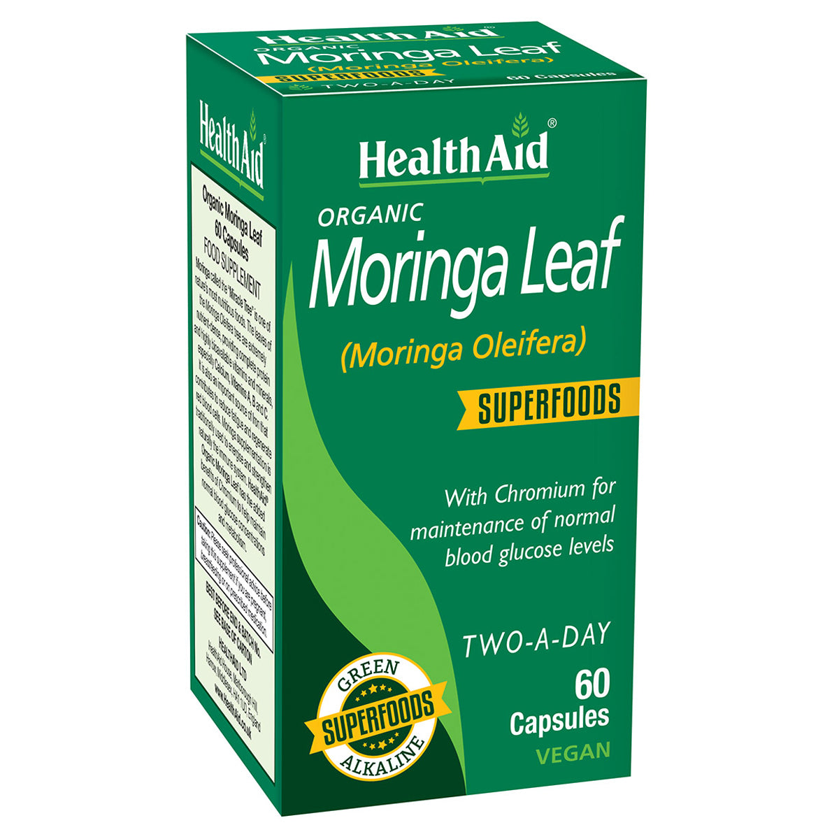 Wellgard Moringa Capsules - Supports Blood Sugar, Heart & Digestion, 60 Vegan, £8.98 At Amazon