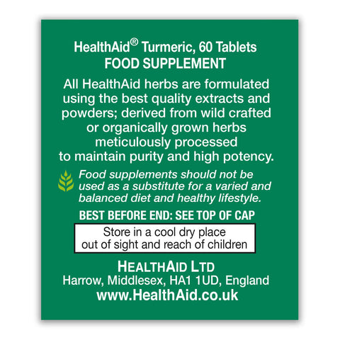 Turmeric Tablets (Curcumin) Tablets