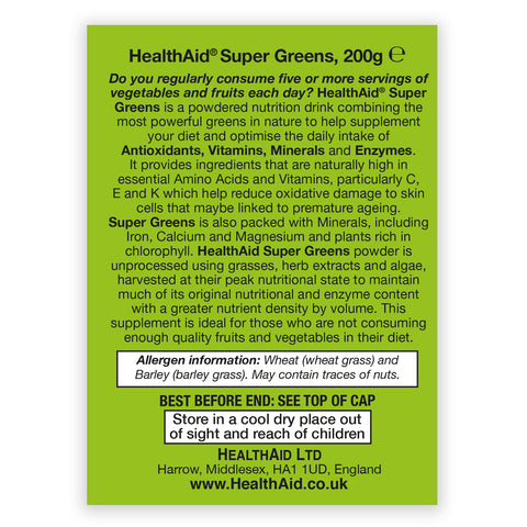 SuperGreens Powder 200g