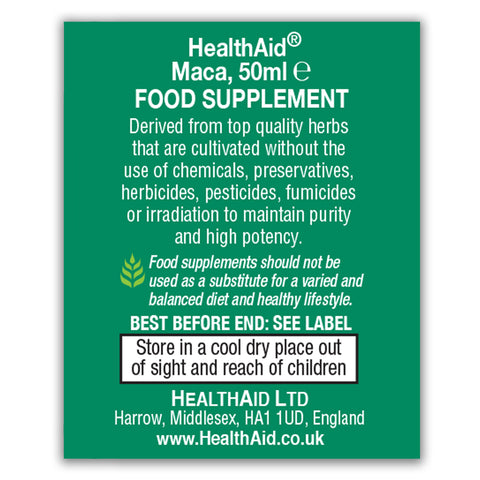 Maca (Lepidium Meyenii) Liquid