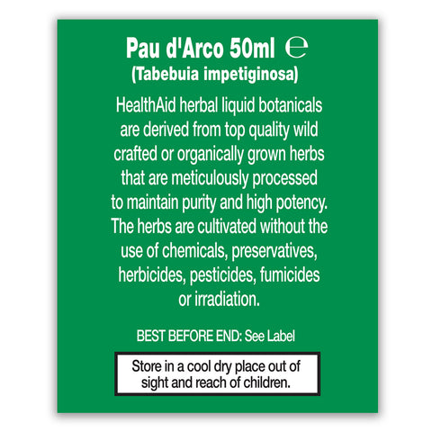 Pau D'Arco (Tabebuia Impetiginosa) Liquid