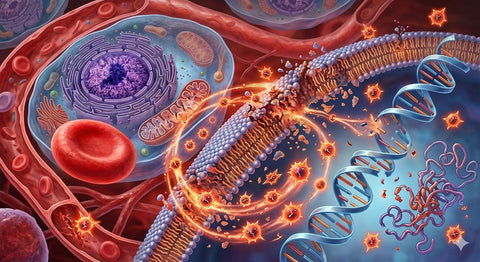 The Hidden Damage of Free Radicals — And How Antioxidants Help Protect Your Body