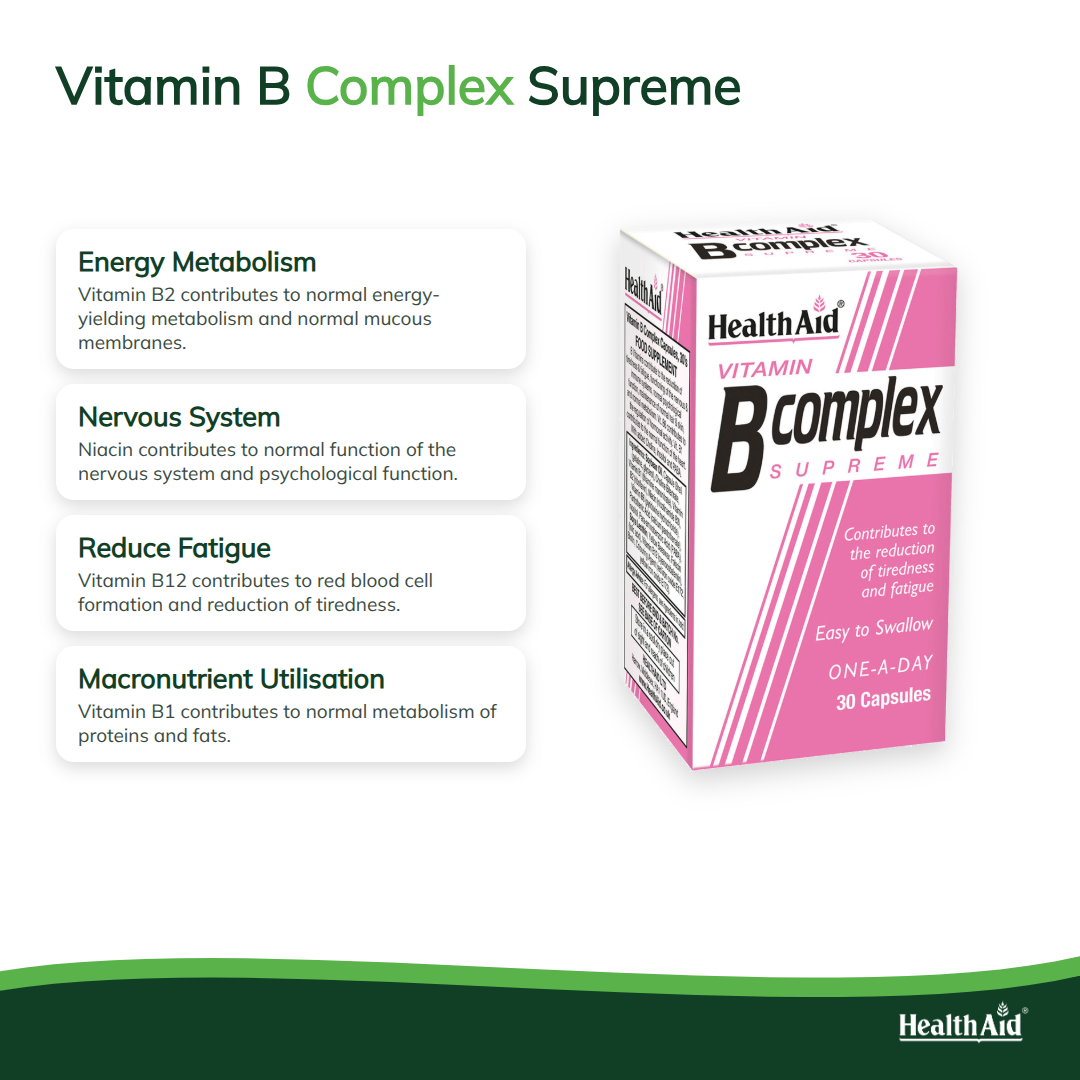 Vitamin B Complex Supreme Capsules