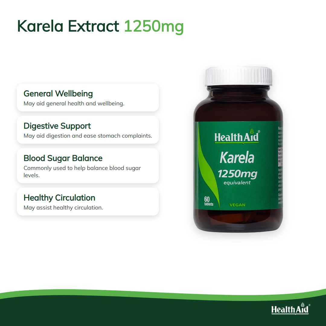 Karela Extract 1250mg Tablets