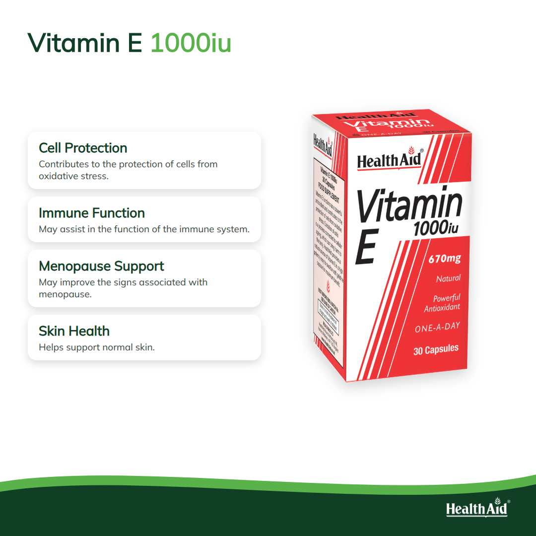 Vitamin E 1000iu Capsules