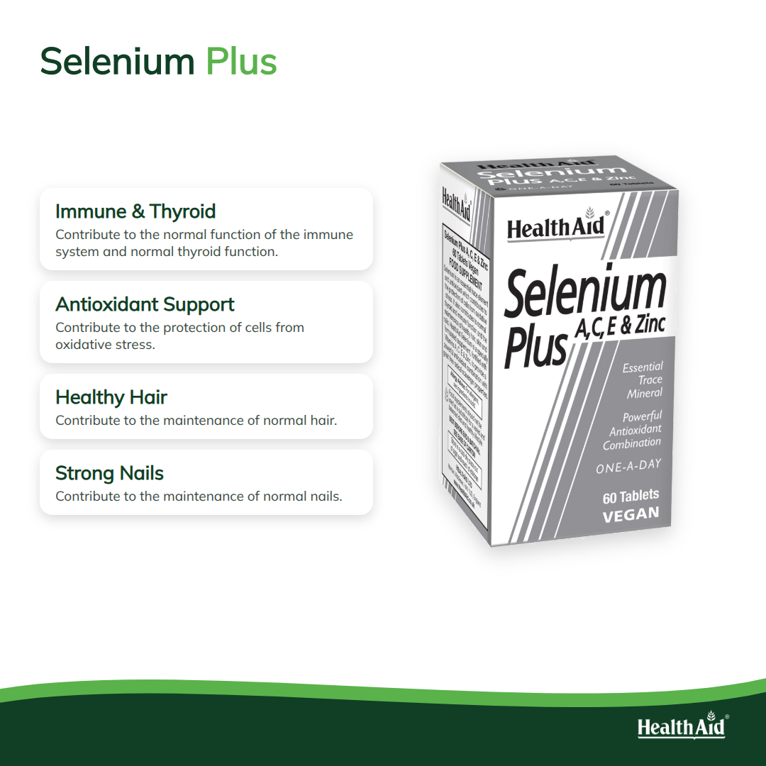 Selenium Plus (Vitamins A, C, E & Zinc)