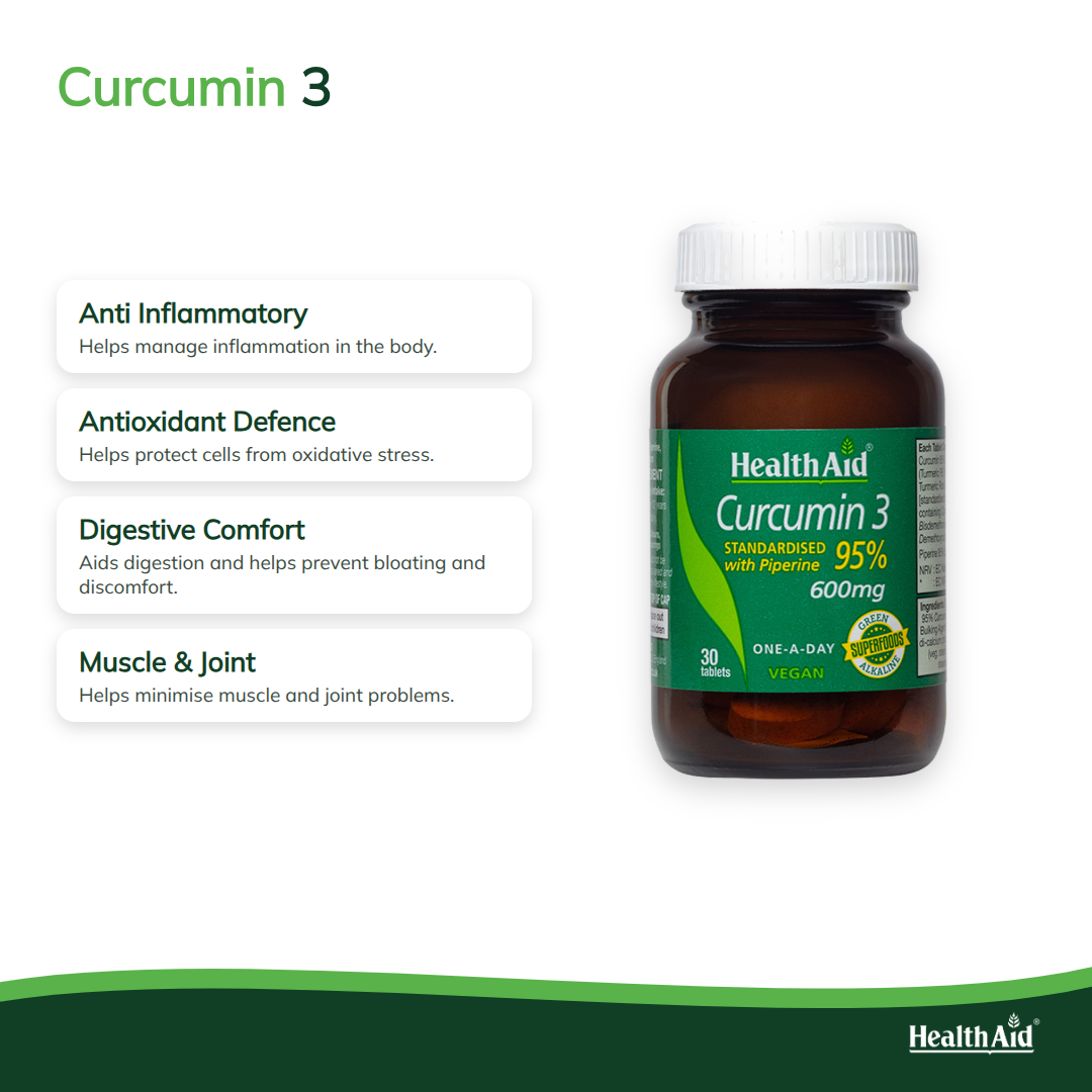 Curcumin 3 Tablets