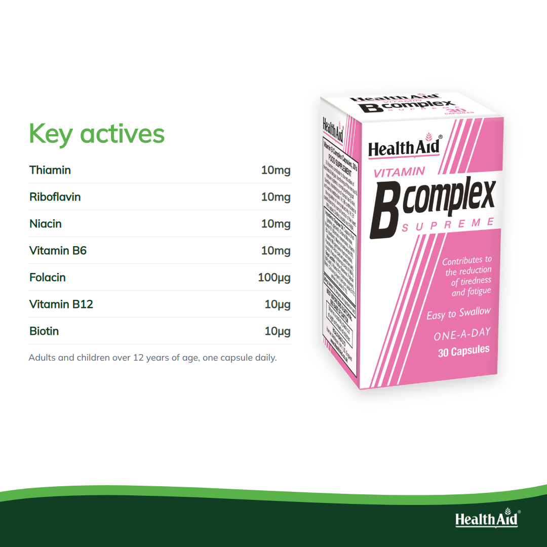Vitamin B Complex Supreme Capsules