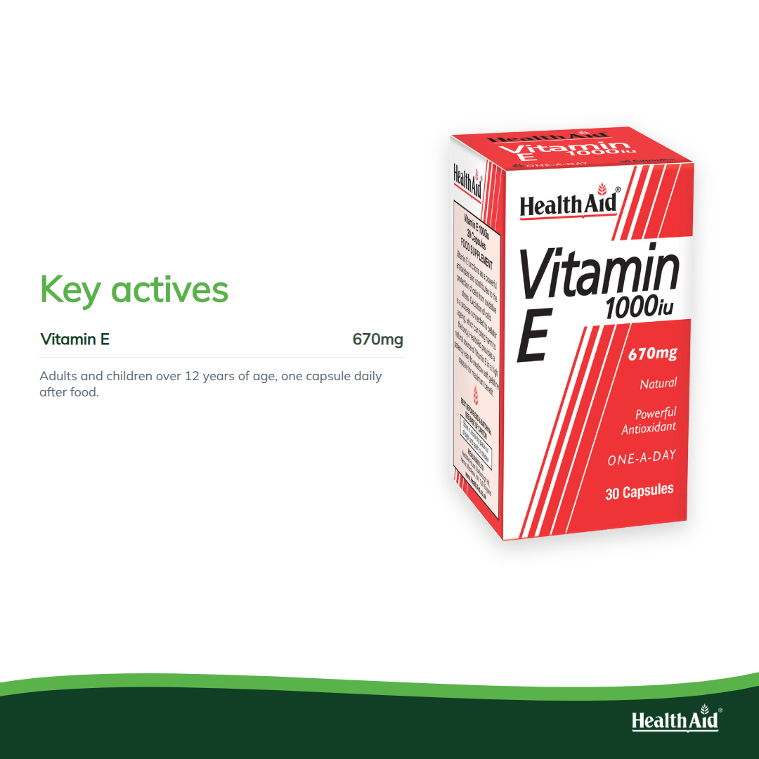 Vitamin E 1000iu Capsules