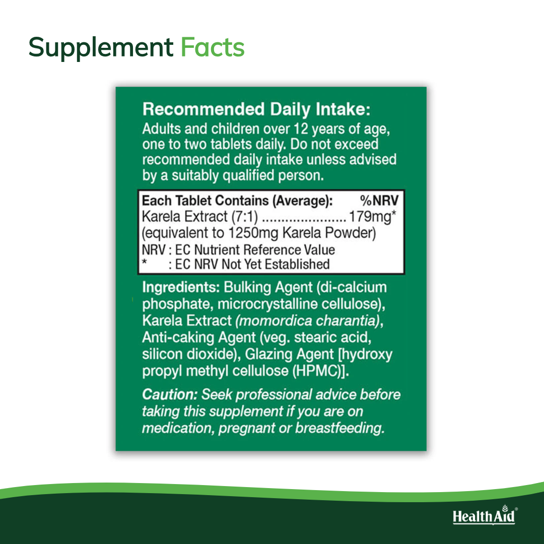 Karela Extract 1250mg Tablets