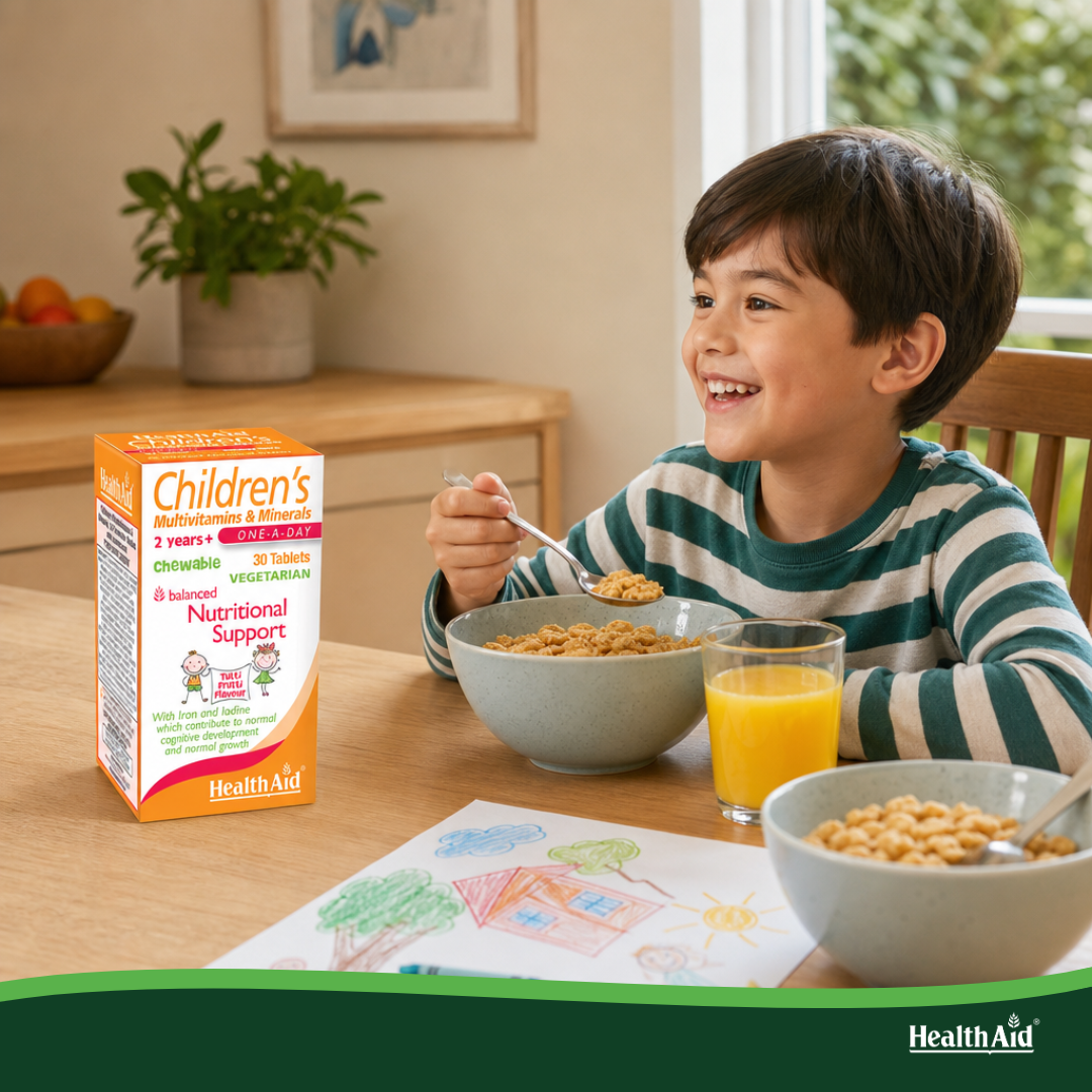 Children's MultiVitamin & Minerals - Chewable (Tutti-fruity Flavour) Tablets