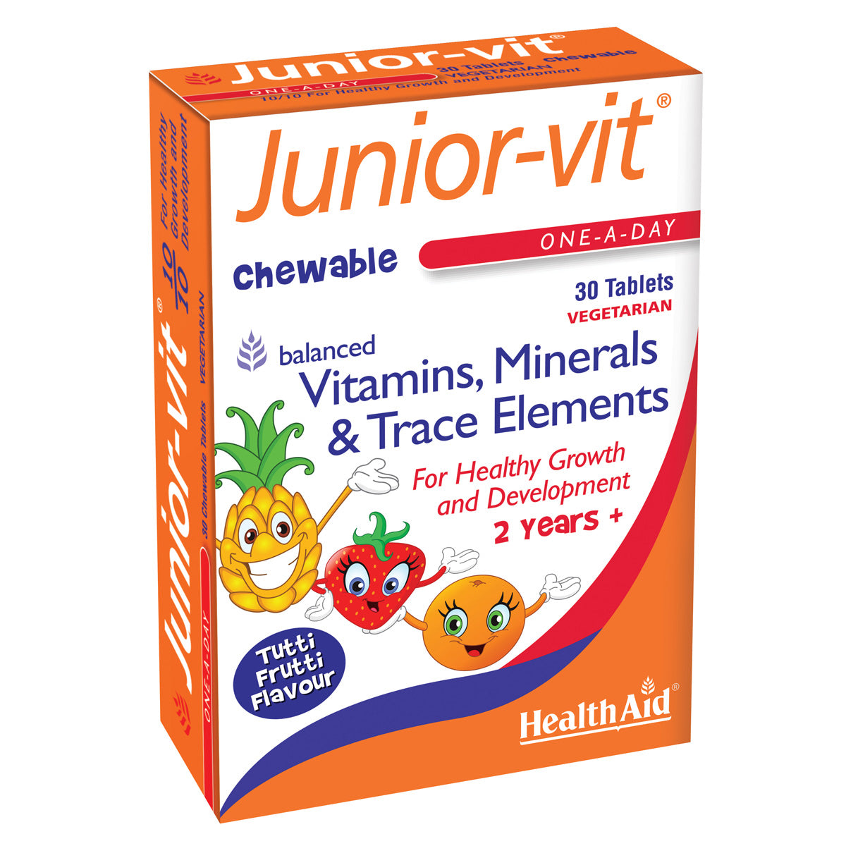 Junior-vit® - Chewable (Tutti-fruity Flavour) Tablets