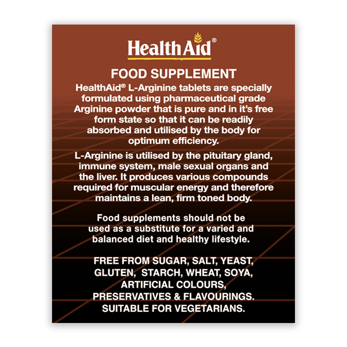 L-Arginine 500mg Tablets