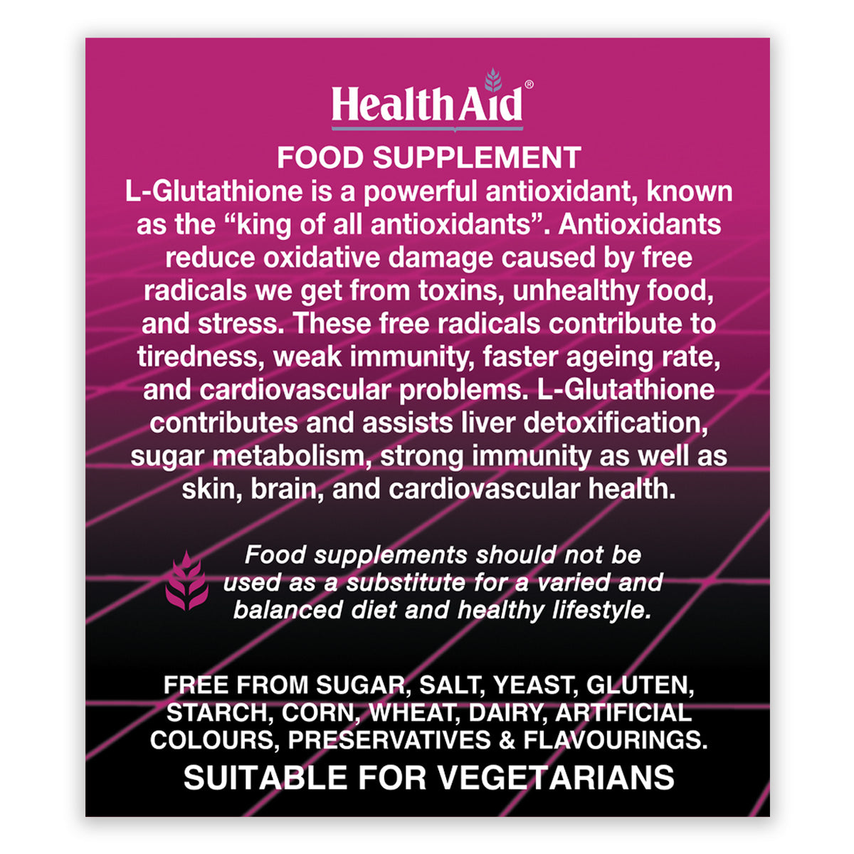 what is l glutathione used for L-Glutathione 250mg Tablets– HealthAid®