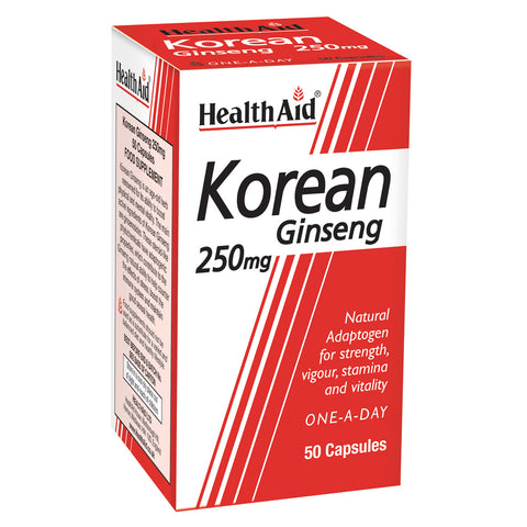 Korean Ginseng 250mg Capsules