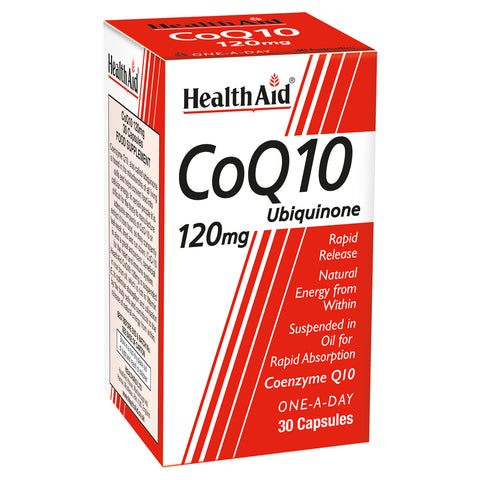 CoQ10 120mg (Coenzyme Q10) Capsules