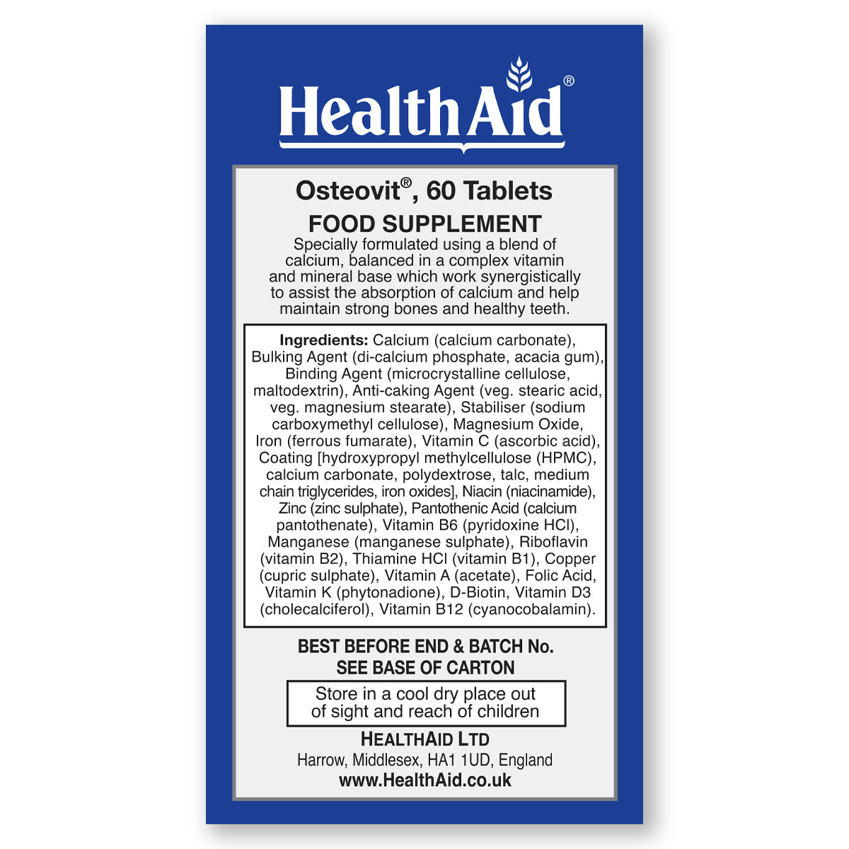 Osteovit® Tablets