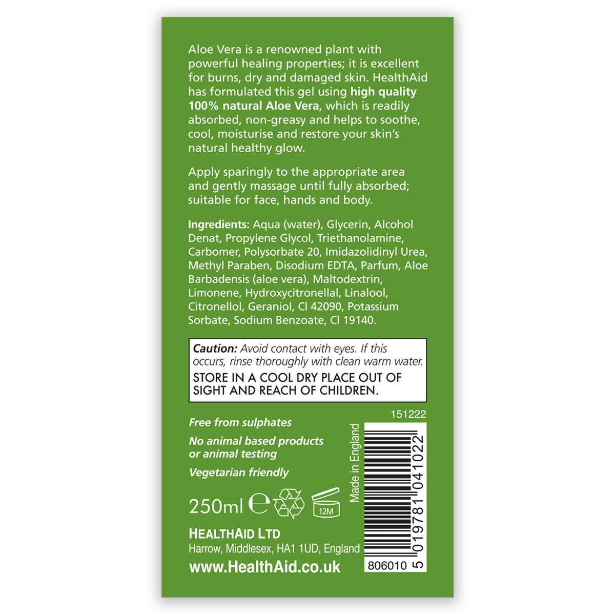 Aloe Vera Gel