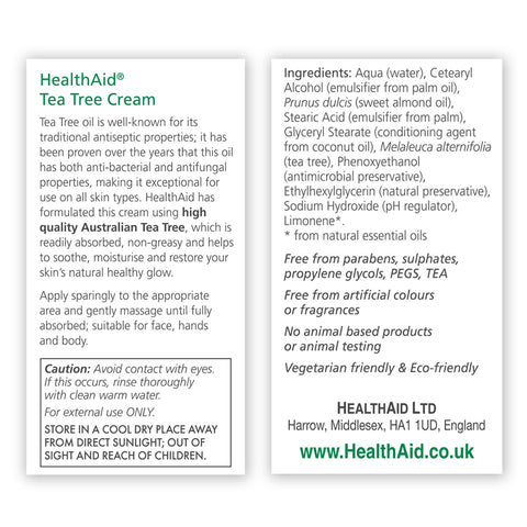 Tea Tree Cream