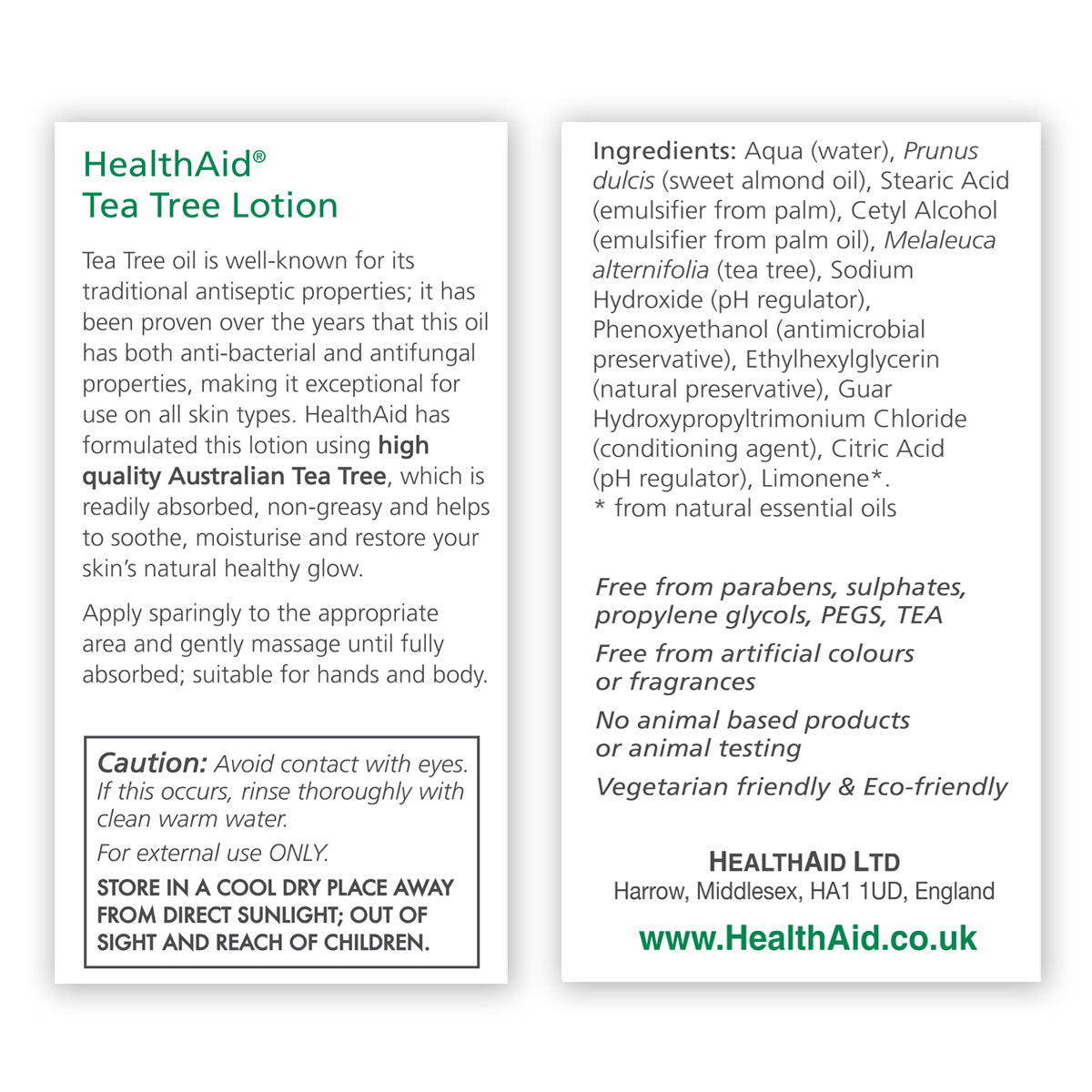 Tea Tree Oil Hand And Body Lotion