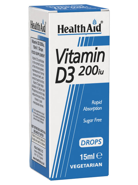 Vitamin D3 200iu Drops