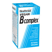 Vegan B Complex Tablets - HealthAid