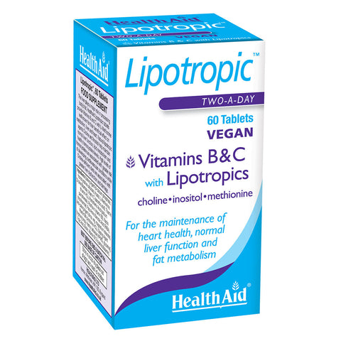 Lipotropics with Vitamins B & C Tablets - HealthAid