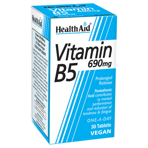 Vitamin B5 690mg (Calcium Pantothenate) Tablets